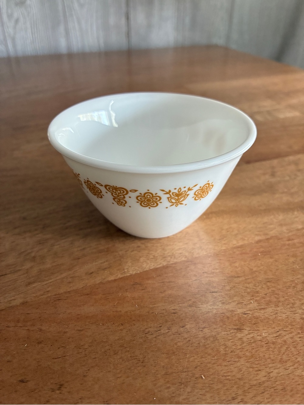 Corning Corelle Butterfly Gold Open Sugar Bowl Vintage Yellow Gold Flowers Smoot